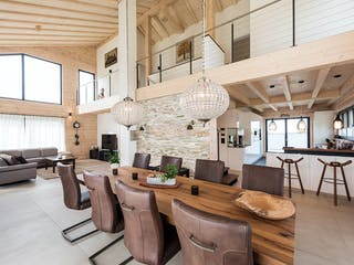 Blockhaus Entlebuch von Fullwood Wohnblockhaus Ausbauhaus ab 300000€, Blockhaus Innenansicht 4