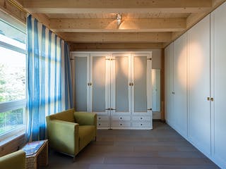 Blockhaus Im Eichenhain von Fullwood Wohnblockhaus Ausbauhaus ab 390000€, Blockhaus Innenansicht 13