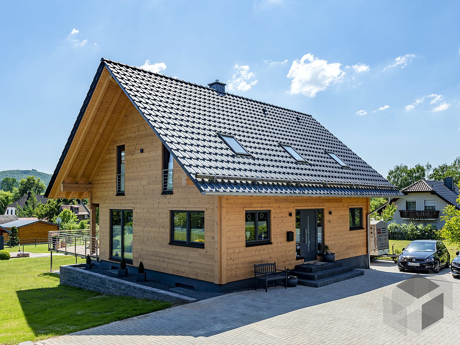 Einfamilienhaus Köterbergblick von Fullwood Wohnblockhaus ...