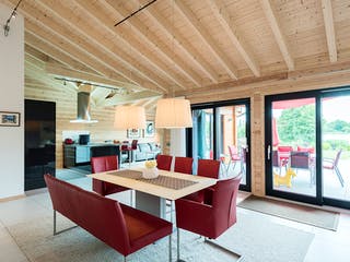 Blockhaus Seeblick von Fullwood Wohnblockhaus Ausbauhaus ab 290000€, Bungalow Innenansicht 4