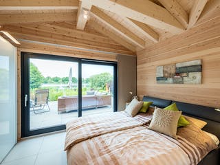 Blockhaus Seeblick von Fullwood Wohnblockhaus Ausbauhaus ab 290000€, Bungalow Innenansicht 7