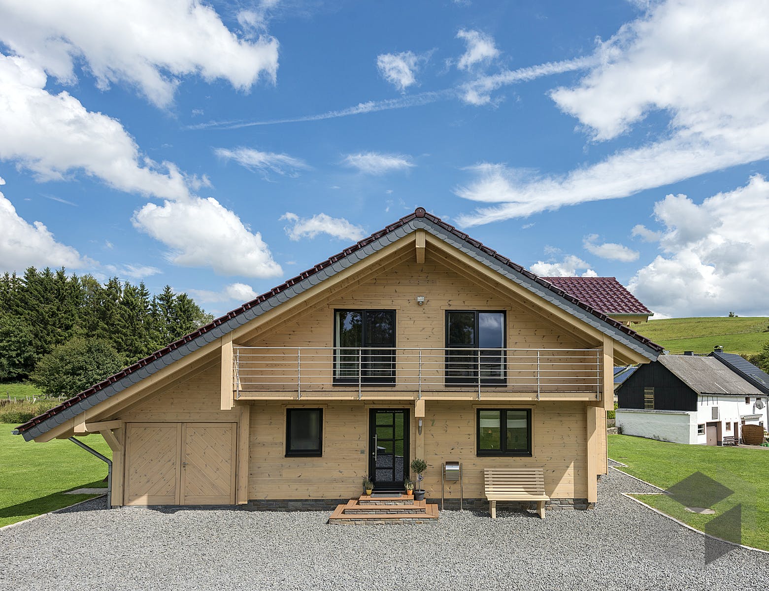 Einfamilienhaus Wiesengrund Von Fullwood Wohnblockhaus | Fertighaus.de