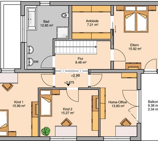 Bauhaus Futura Floorplan 2