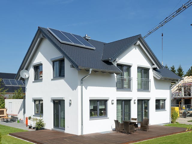 Fertighaus SD 134-136 - Landhaus für junge Familien von Gapp Holzbau Schlüsselfertig ab 375000€, Außenansicht 3
