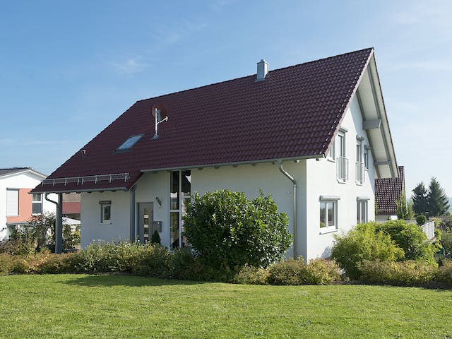 Fertighaus SD 150-072 - Familienfreundliches  Landhaus von Gapp Holzbau Schlüsselfertig ab 410000€, Außenansicht 4