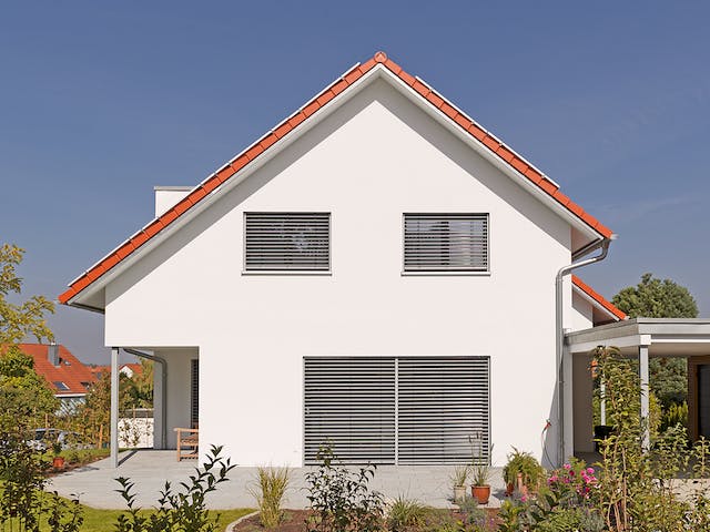 Fertighaus SD 152-065 - Geräumiges Einfamilienhaus von Gapp Holzbau Schlüsselfertig ab 422000€, Außenansicht 3