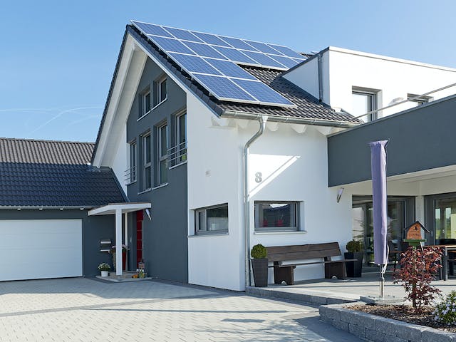 Fertighaus SD 190-144 - Modernes Architektenhaus von Gapp Holzbau Schlüsselfertig ab 528000€, Außenansicht 4