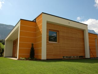 Fertighaus Gardasee von ISARTALER HOLZHAUS Schlüsselfertig ab 219000€, Cubushaus Außenansicht 1