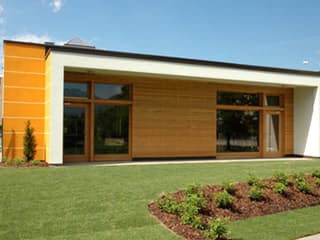 Fertighaus Gardasee von ISARTALER HOLZHAUS Schlüsselfertig ab 219000€, Cubushaus Außenansicht 2