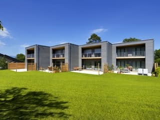 Fertighaus Gardet von Bau-Fritz Schlüsselfertig ab 400000€, Cubushaus Außenansicht 5