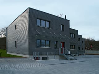 Fertighaus Gardet von Bau-Fritz Schlüsselfertig ab 400000€, Cubushaus Außenansicht 3