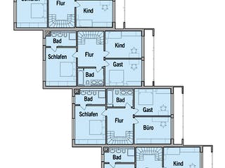 Fertighaus Gardet von Bau-Fritz Schlüsselfertig ab 400000€, Cubushaus Grundriss 2