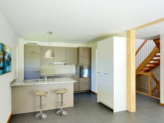 Fertighaus Gardet von Bau-Fritz Schlüsselfertig ab 400000€, Cubushaus Innenansicht 1