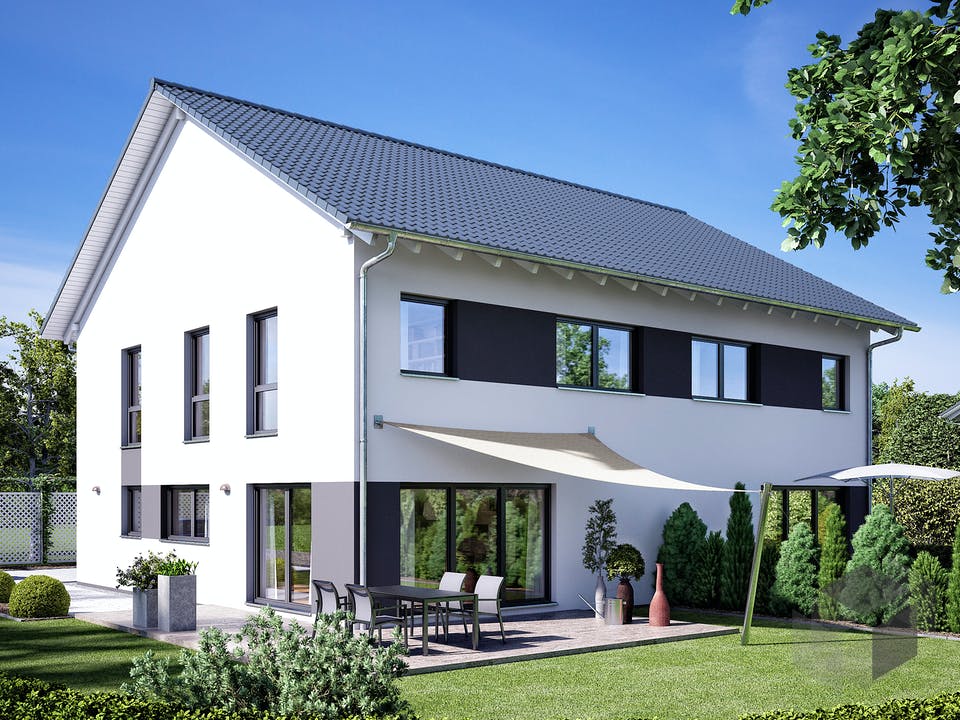 Gemello SD 134 von Büdenbender Hausbau Außenansicht