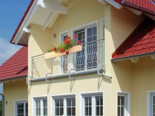 Fertighaus Generation 175-EK - Studio von SOLID-HAUS Schlüsselfertig ab 369100€, Satteldach-Klassiker Außenansicht 4