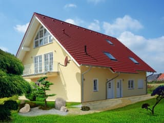 Fertighaus Generation 175-EK - Studio von SOLID-HAUS Schlüsselfertig ab 369100€, Satteldach-Klassiker Außenansicht 1