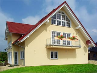 Fertighaus Generation 175-EK - Studio von SOLID-HAUS Schlüsselfertig ab 369100€, Satteldach-Klassiker Außenansicht 3