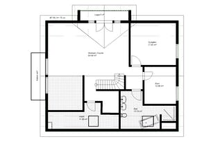 Fertighaus Generation 175-EK - Studio von SOLID-HAUS Schlüsselfertig ab 369100€, Satteldach-Klassiker Grundriss 2