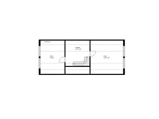 Fertighaus Generation 175-EK - Studio von SOLID-HAUS Schlüsselfertig ab 369100€, Satteldach-Klassiker Grundriss 3