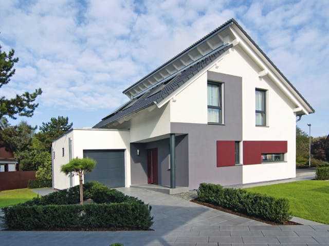 Fertighaus Ausstellungshaus Bad Vilbel – generation5.5 200 von WeberHaus Schlüsselfertig ab 442000€, Außenansicht 2