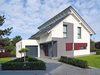 Fertighaus Ausstellungshaus Bad Vilbel – generation5.5 200 von WeberHaus Schlüsselfertig ab 450000€, Außenansicht 2