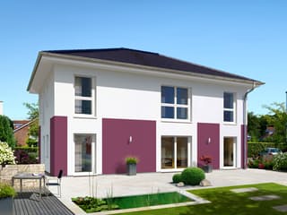 Fertighaus Generation von STREIF Haus, Stadtvilla Außenansicht 1