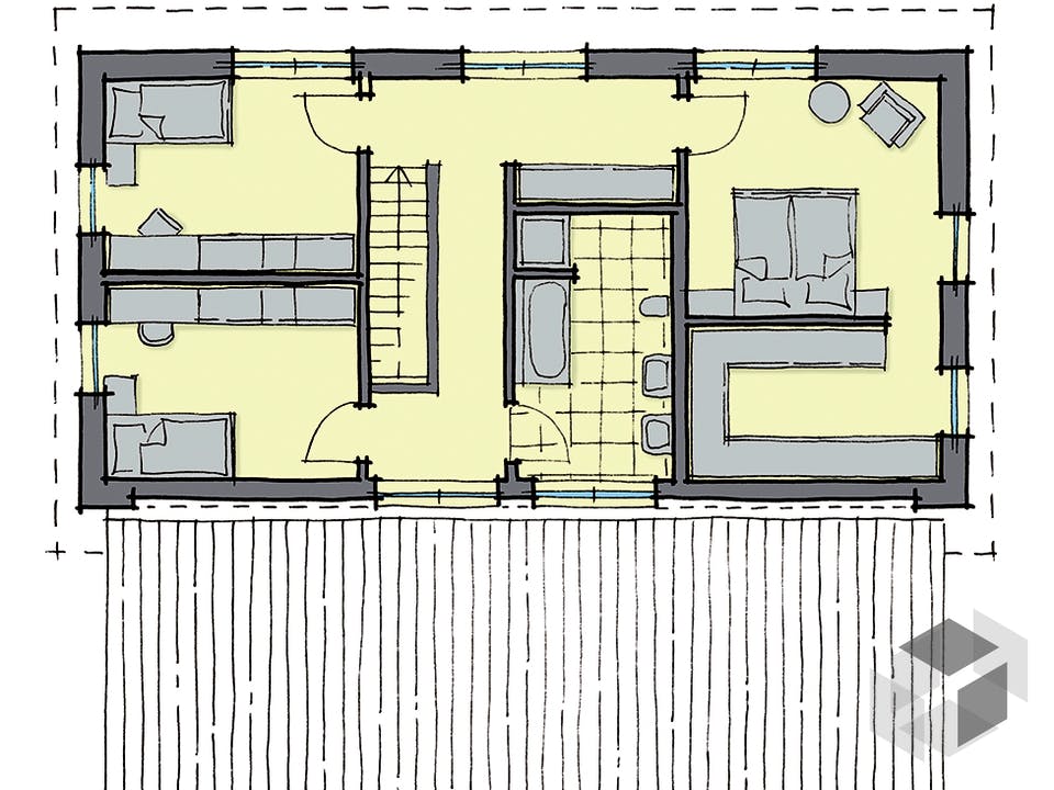 Genf von GUSSEK HAUS Grundriss