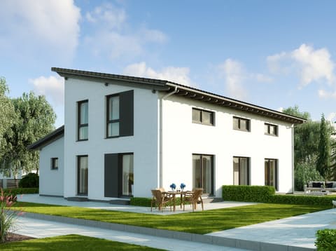 Zweifamilienhaus Genf Von Gussek Haus Fertighaus De