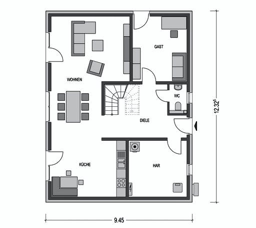 EFH GGFXL Floorplan 1