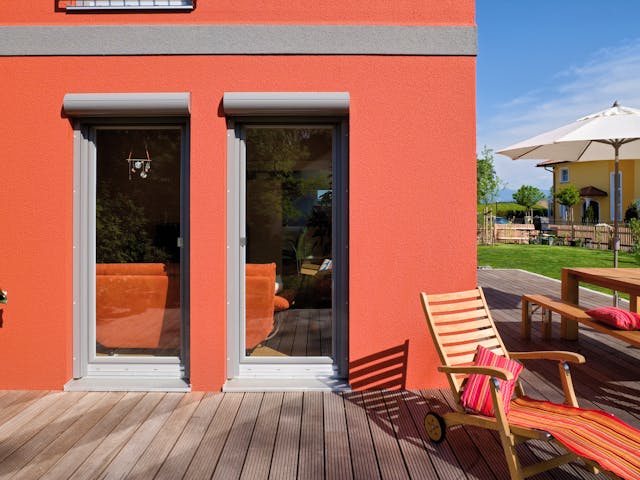 Fertighaus Ghersburg von Regnauer Hausbau Schlüsselfertig ab 325960€, Satteldach-Klassiker Außenansicht 11
