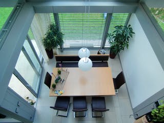 Fertighaus Glasvilla von TIROLIA, Stadtvilla Innenansicht 6