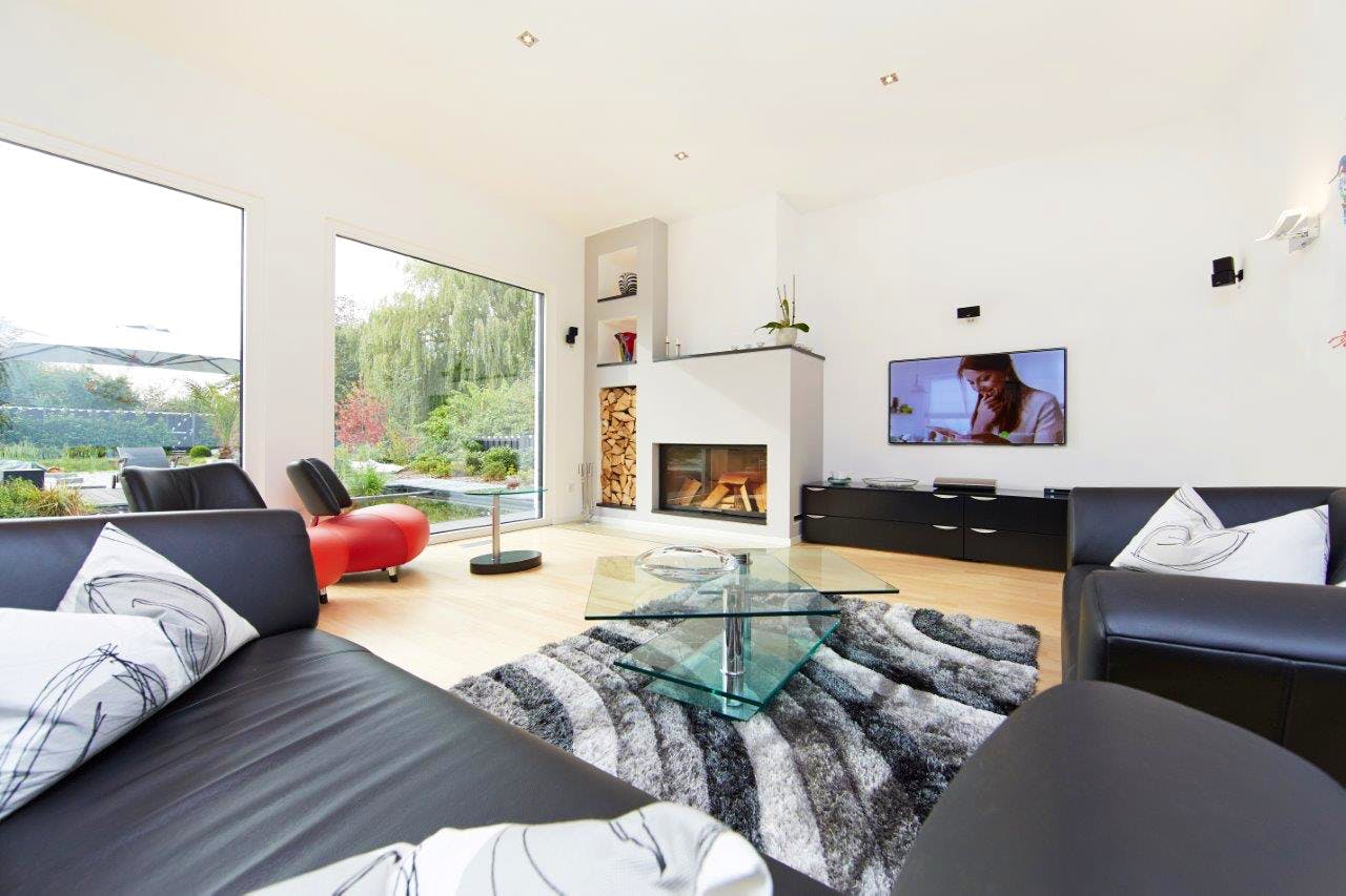 Fertighaus Gomera von GUSSEK HAUS Schlüsselfertig ab 260000€, Bungalow Innenansicht 1