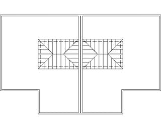 Fertighaus Doppelhaus 168 von Zimmermann Haus Schlüsselfertig ab 330960€, Cubushaus Grundriss 3