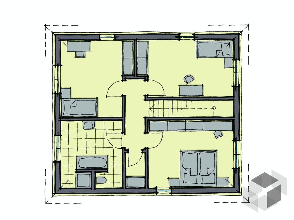 Greenwich von GUSSEK HAUS Grundriss