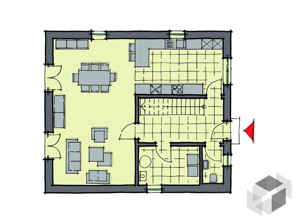 Greenwich von GUSSEK HAUS Grundriss