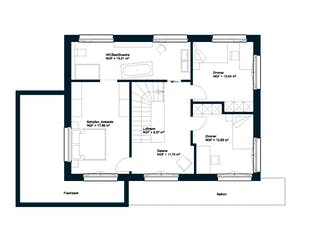 Fertighaus GRIFFNER BOX Wien von Griffnerhaus, Cubushaus Grundriss 2