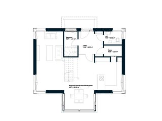 Fertighaus GRIFFNER CLASSIC Haid von Griffnerhaus, Satteldach-Klassiker Grundriss 1