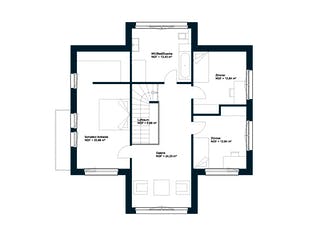 Fertighaus GRIFFNER CLASSIC Haid von Griffnerhaus, Satteldach-Klassiker Grundriss 2