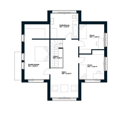 Griffner Classic Haid Floorplan 2