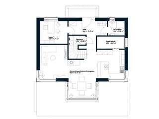 Fertighaus GRIFFNER CLASSIC Wien von Griffnerhaus, Satteldach-Klassiker Grundriss 1