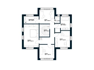 Fertighaus GRIFFNER CLASSIC Wien von Griffnerhaus, Satteldach-Klassiker Grundriss 2