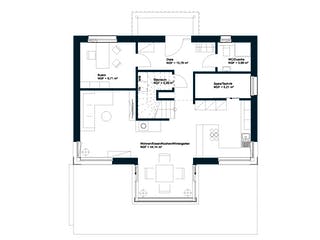 Fertighaus GRIFFNER CLASSIC Wien von Griffnerhaus Österreich, Satteldach-Klassiker Grundriss 1
