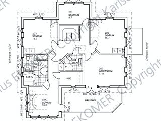 Fertighaus Großhandlarvillan (inacitve) von Generalbau GS Schwedenhaus Schlüsselfertig ab 429120€, Stadtvilla Grundriss 2