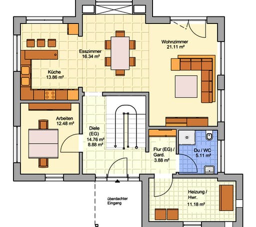 Musterhaus Günzburg Floorplan 1