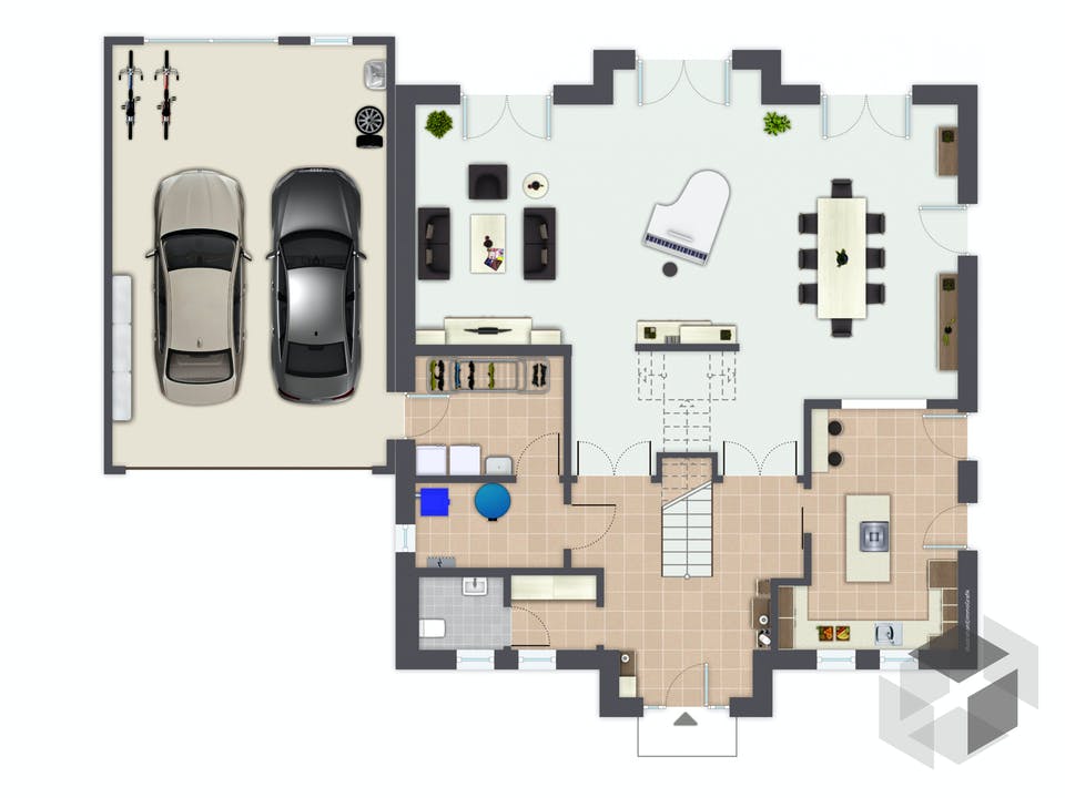 Gaarden von GUSSEK HAUS Grundriss