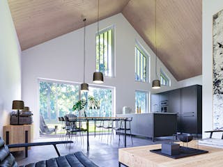 Fertighaus Hela 82 von Haas Fertigbau Österreich Ausbauhaus ab 173300€, Bungalow Innenansicht 1