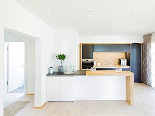 Fertighaus Vita 160 von Haas Fertigbau Österreich Ausbauhaus ab 282800€, Stadtvilla Innenansicht 3