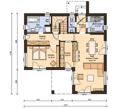 Haas BS 129 A Floorplan 3