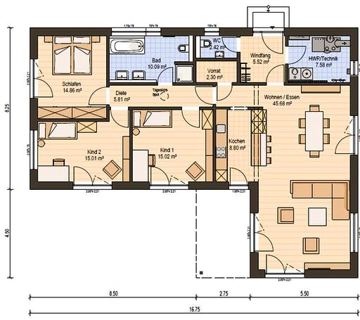 Haas BT 133 B Floorplan 3