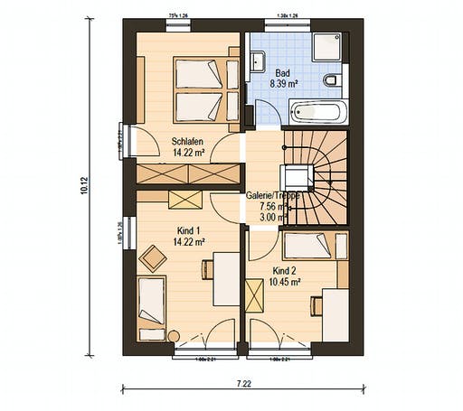 Haas D 122 A Floorplan 5